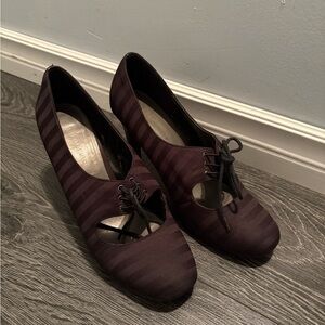Ann Marino Black High Heals 9M